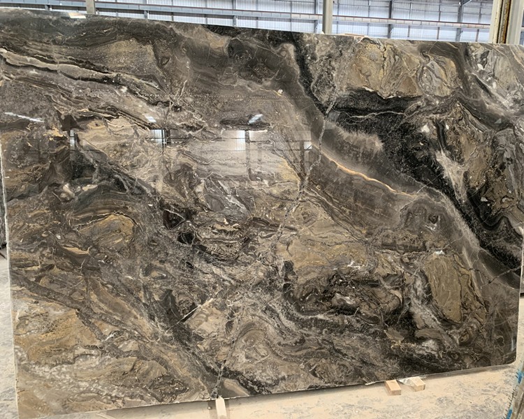 Arabescato Orobico Gold Marble Slab