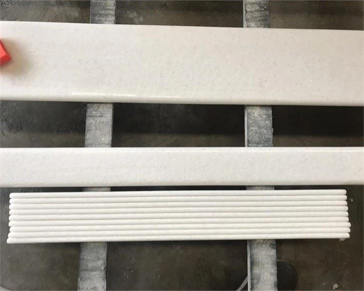 San Dona Marble Pencils Bullnose Border Wall Tile San Dona Marble Pencils Bullnose Border Wall Tile
