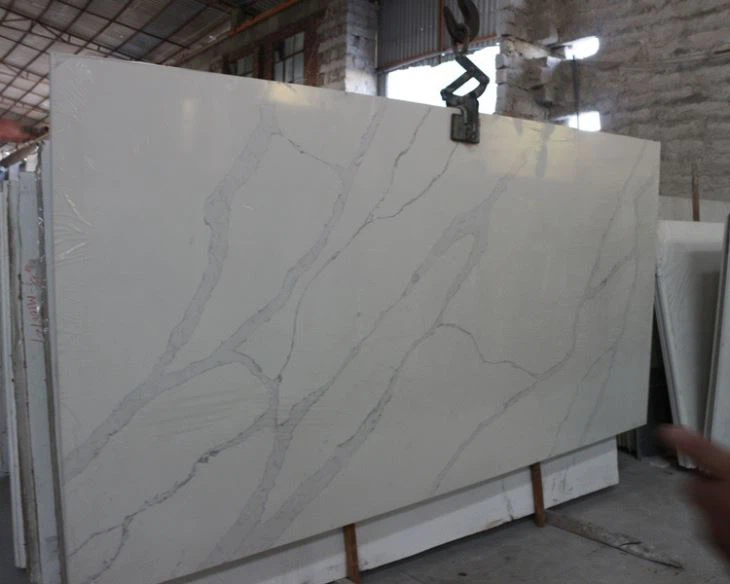 Calacatta White Quartz Bar Top (2)