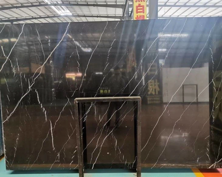 China Nero Marquina Marble Slabs China Nero Marquina Marble Slabs