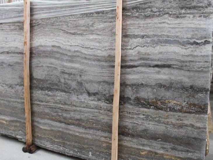 Dark Silver Travertine Tiles
