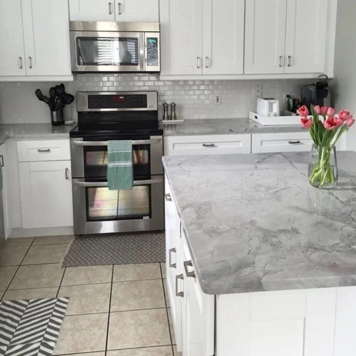 Super White Quartzite Slab (2)