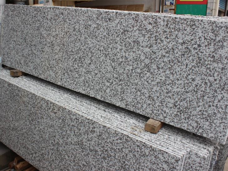 White Flower Blanco Delta Granite Slab