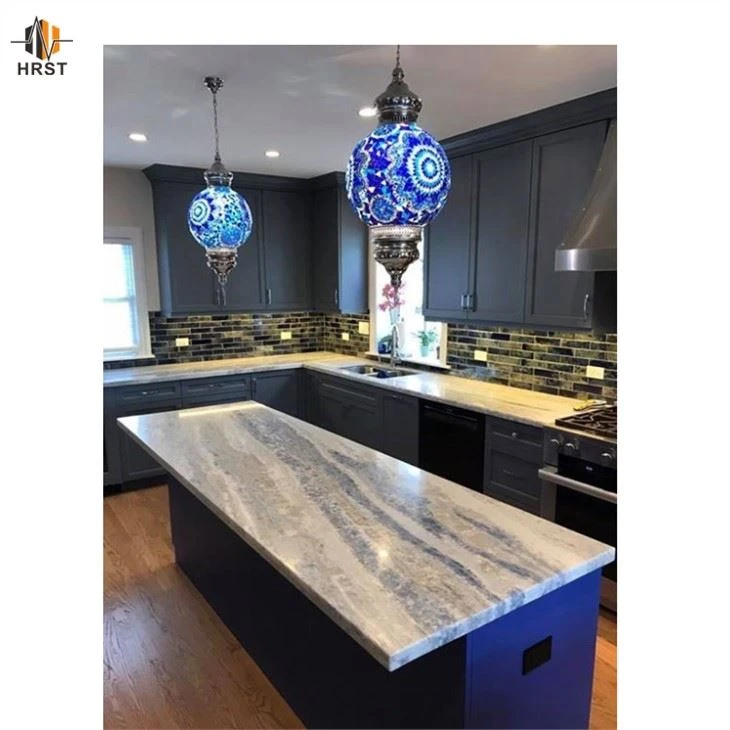 Crystal Blue Quartzite Countertop