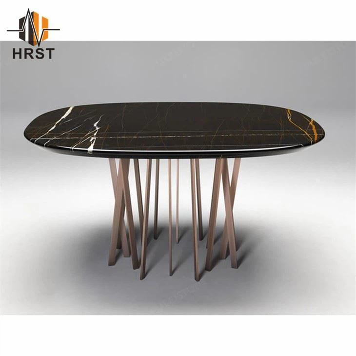 Nero Aziza Marble Sahara Noir Marble Table