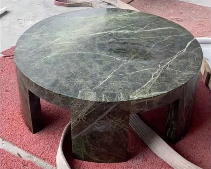 Rain Forest Green Marble Table