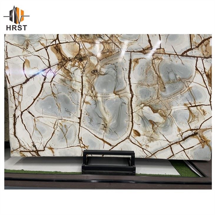 Brazil Blue roma impression quartz slab Brazil Blue roma impression quartz slab