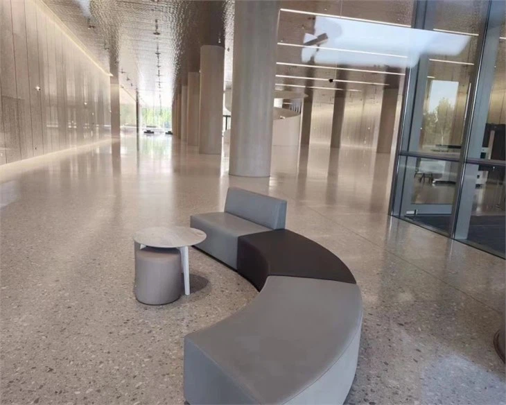 Artificial Gray Terrazzo Slab Artificial Gray Terrazzo Slab