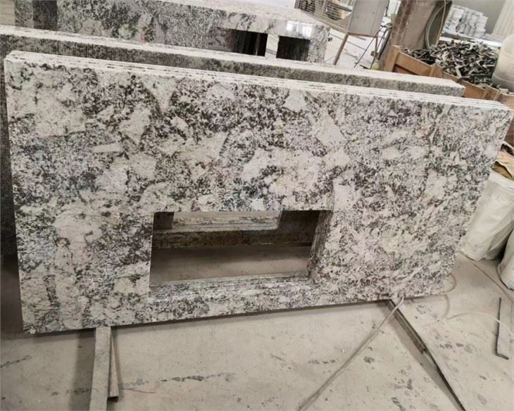 Natural Alaska White Granite Countertop