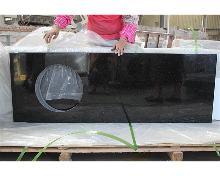 black granite